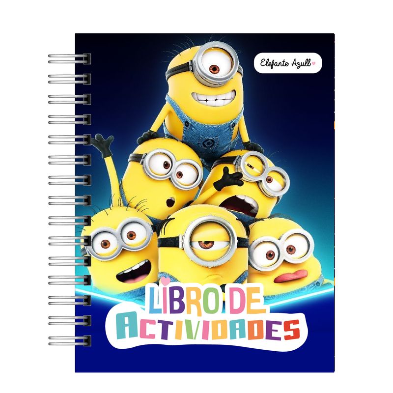 ELEFANTE AZULL - Libro de Actividades Minionsxxx