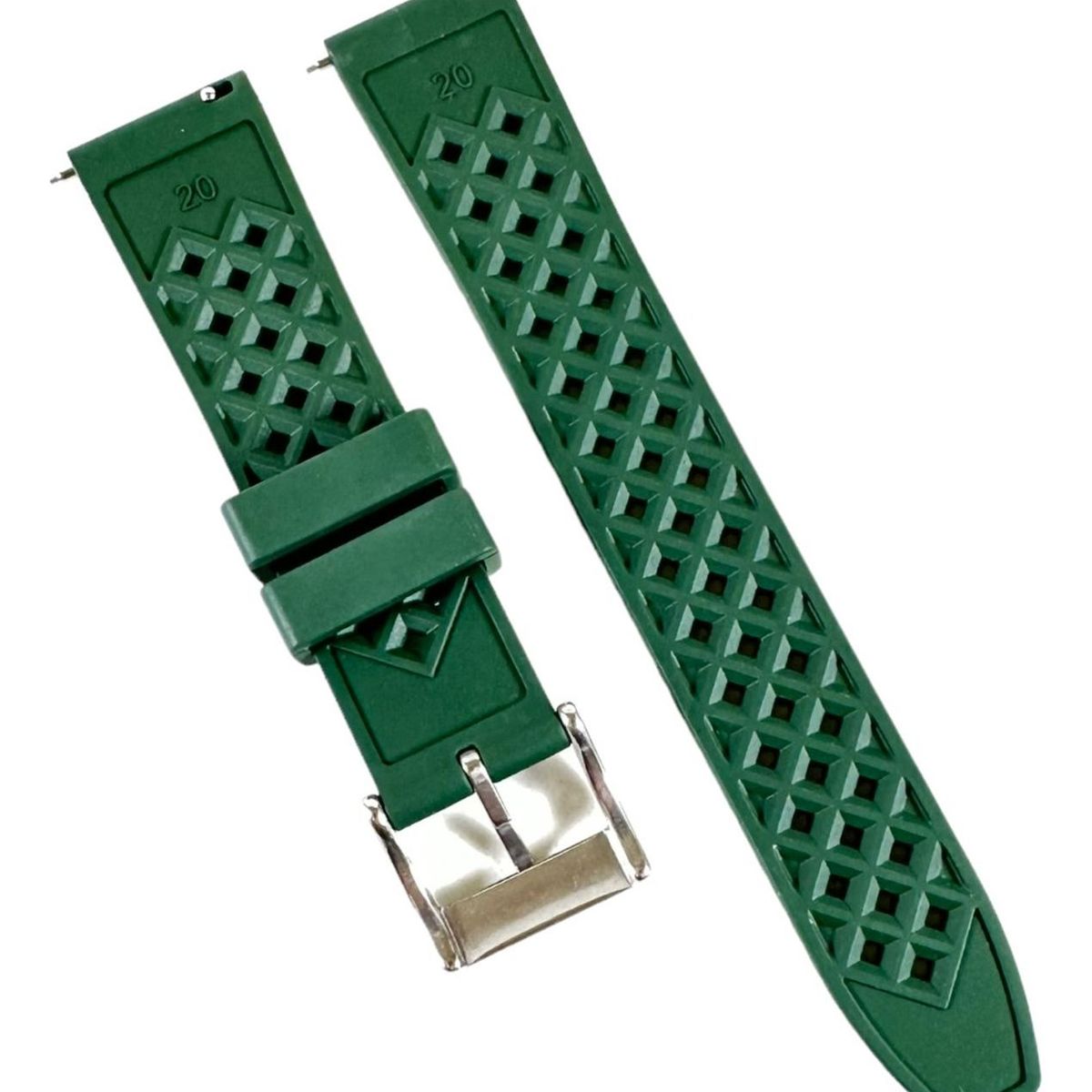 R24 - Correa Reloj Caucho Fkm Variedad Colores y Medidas