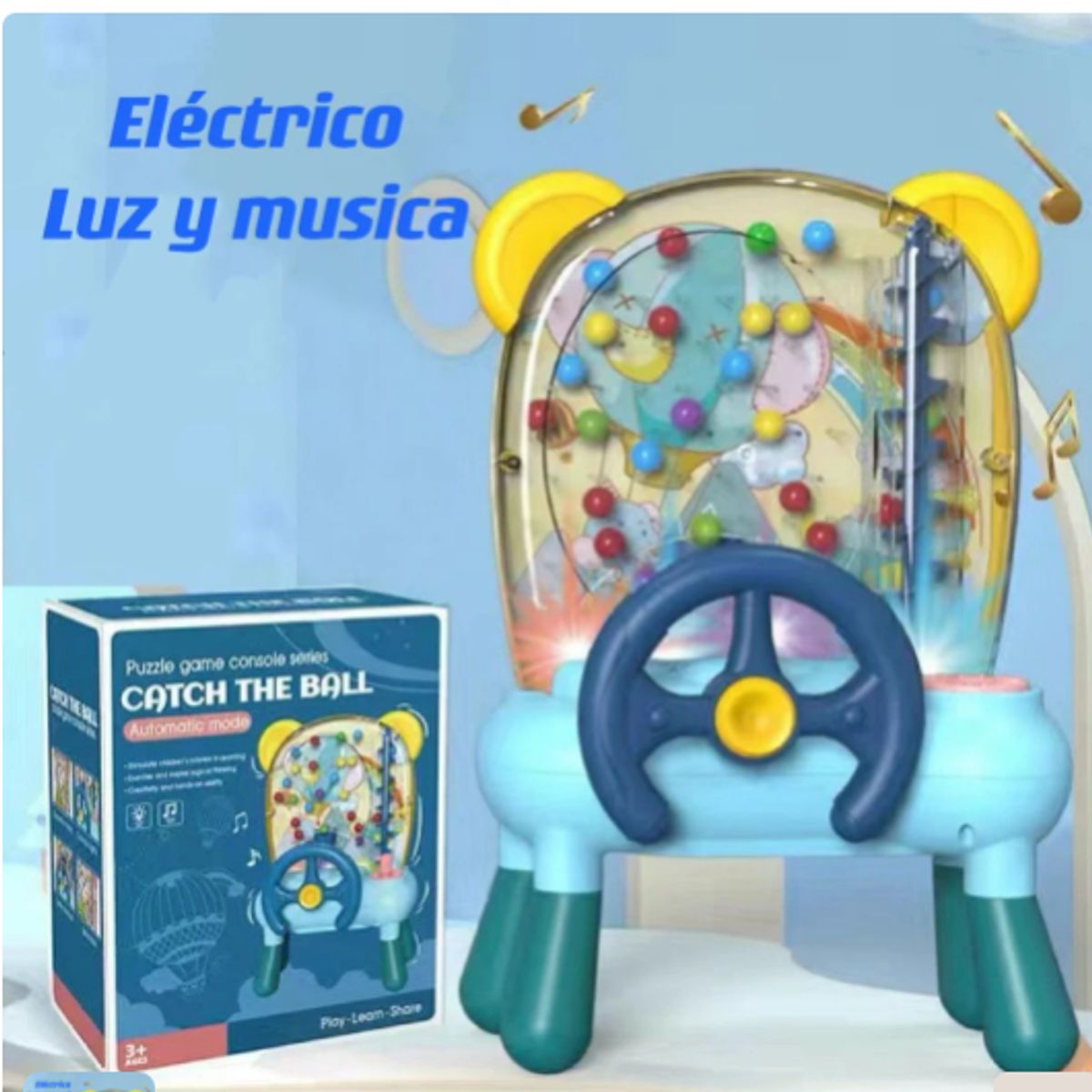 GENERICO - MAQUINA DE JUEGO PARA ATRAPAR PELOTAS NIÑO