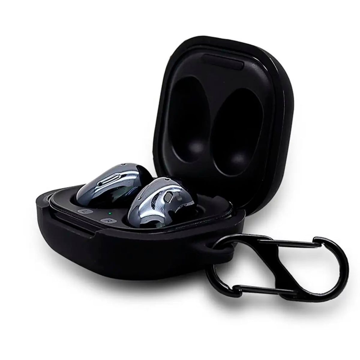 GENERICO - Carcasa Funda Para Galaxy Buds Live  Pro Y Buds2 Negro