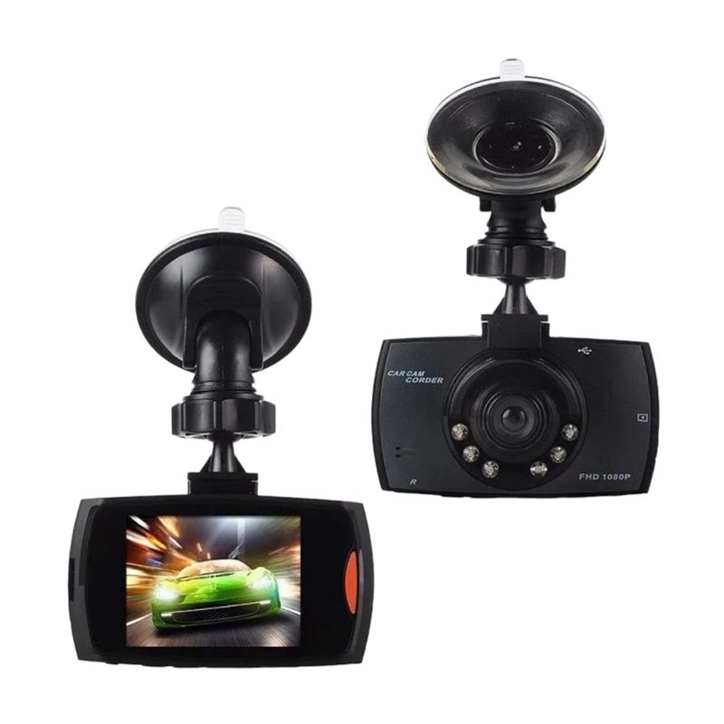 GENERICO - Frontal Cámara Seguridad Auto Pantalla 27in Dvr Full Hd1080 JE6200