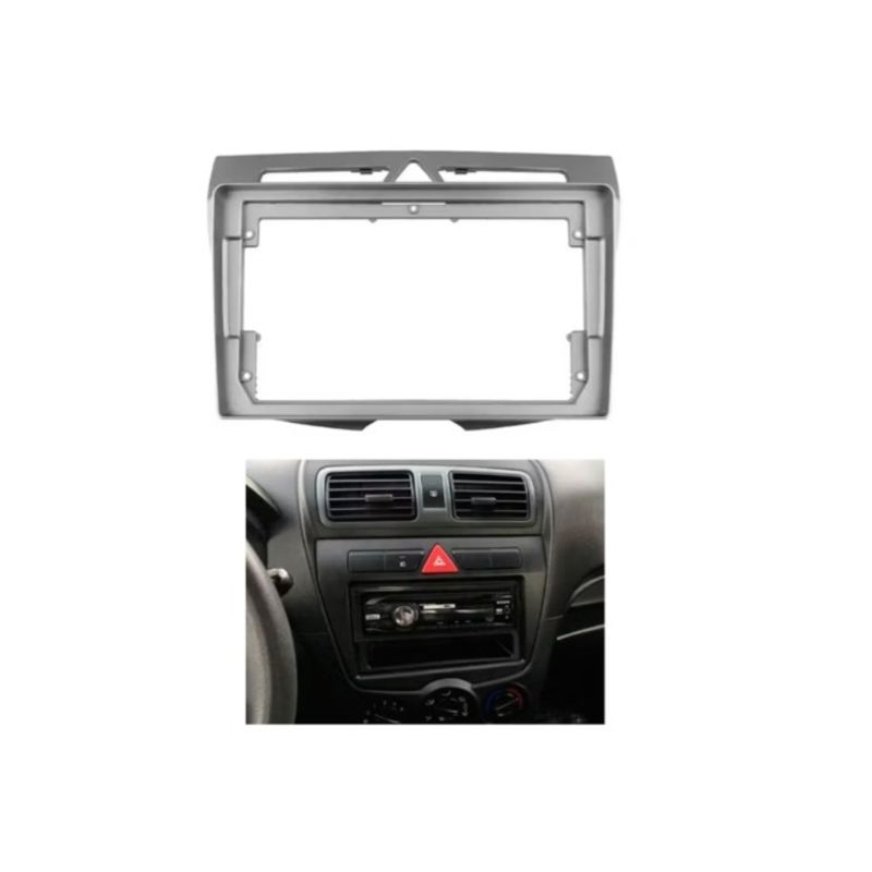 GENERICO - BISEL ADAPTADOR DE RADIO KIA MORNING 2008UP 9 PULGADAS