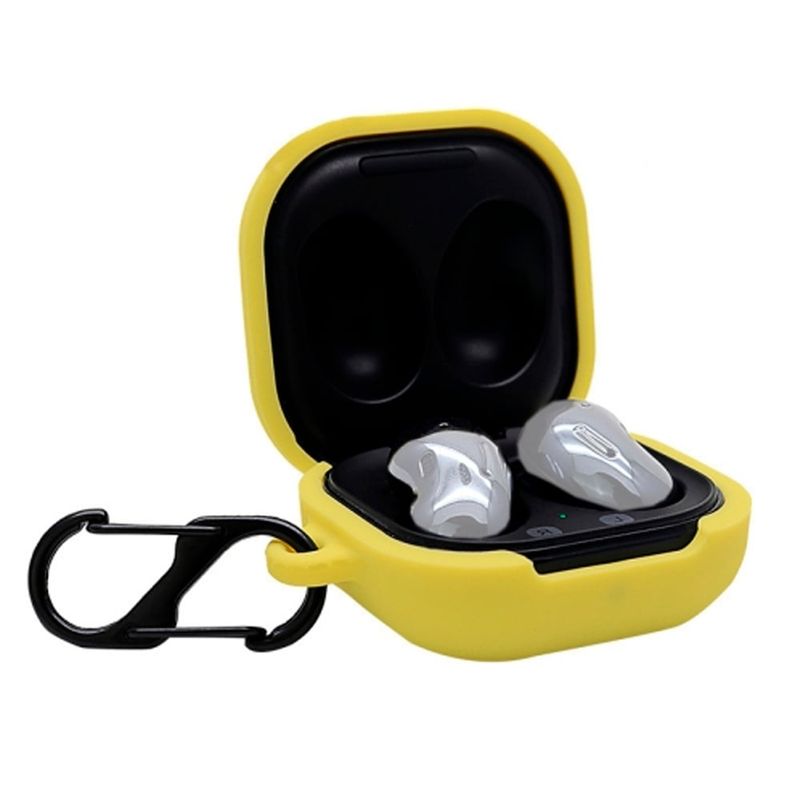 GENERICO - Carcasa Funda Para Galaxy Buds Live  Pro Y Buds2 Amarillo