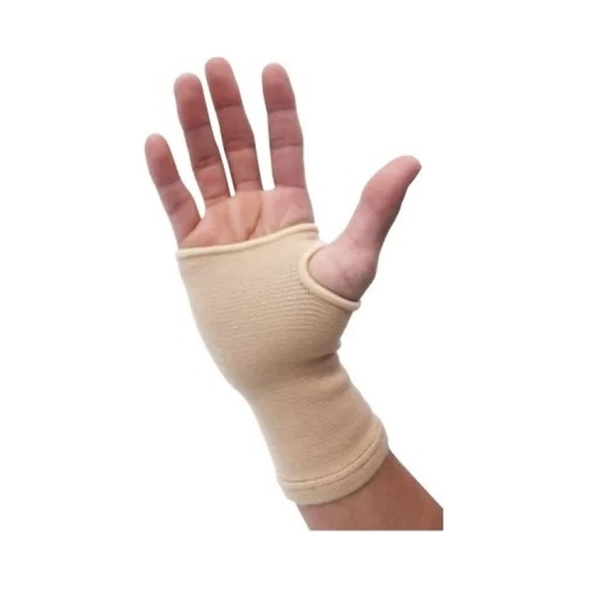 GENERICO - Muñequera Elástica Metacarpiana -electromedicina - Beige - L