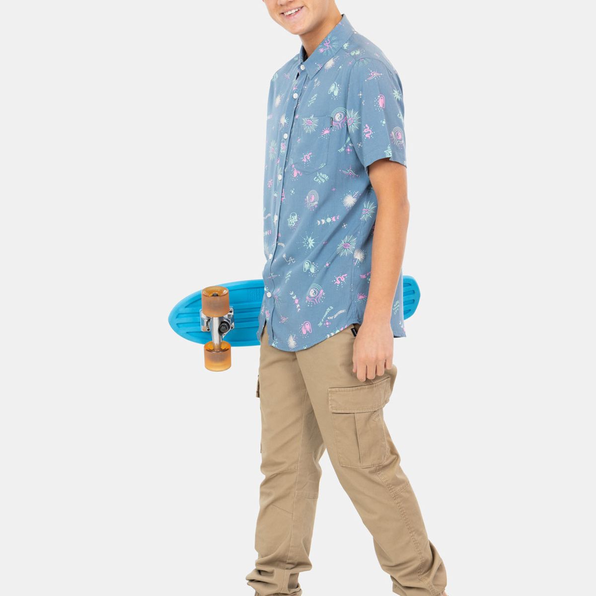 MAUI AND SONS - Camisa MC Ride Your Life Multicolor Infantil Maui And Sons