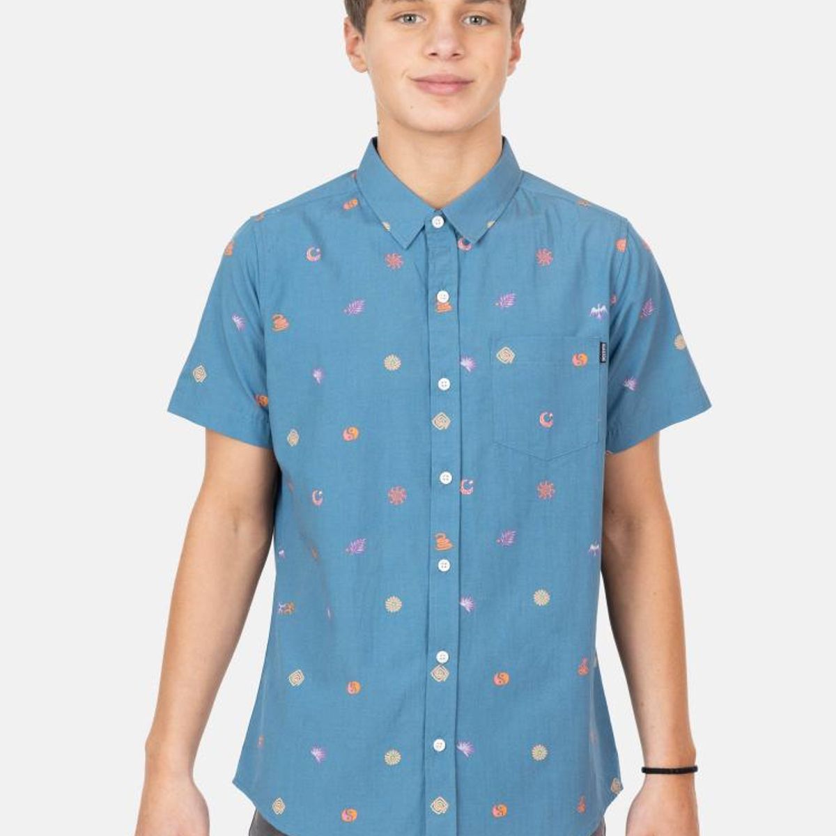 MAUI AND SONS - Camisa MC Maripe Multicolor Infantil Maui And Sons - Multicolor