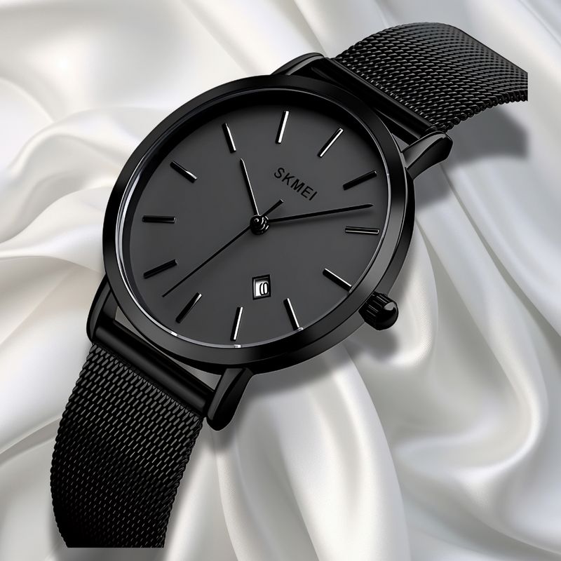 SKMEI - Reloj Para Mujer  Dama Acero Inoxidable