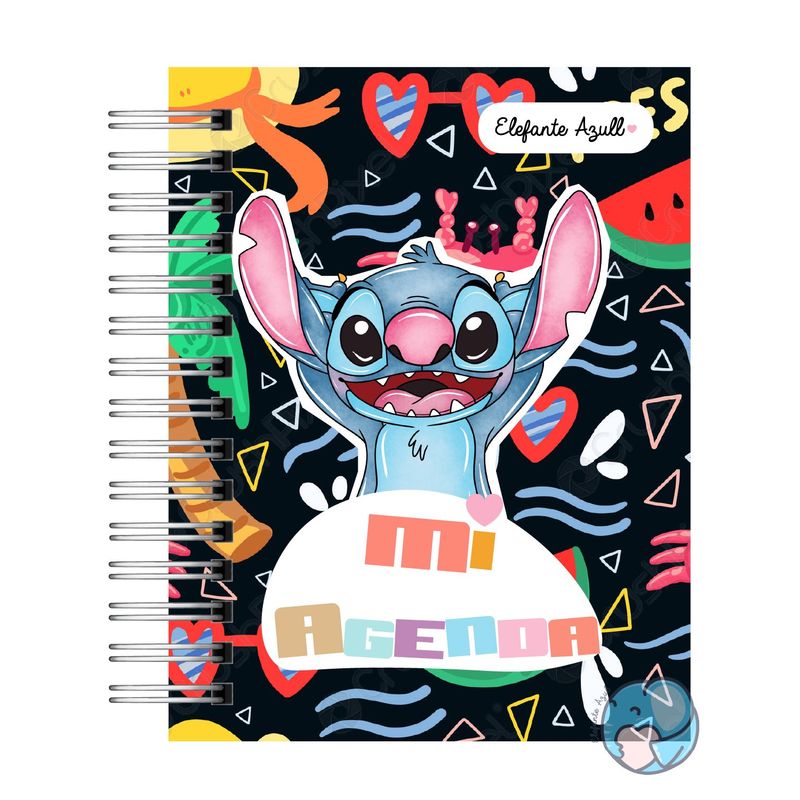 ELEFANTE AZULL - Agenda Stitchxx 2025