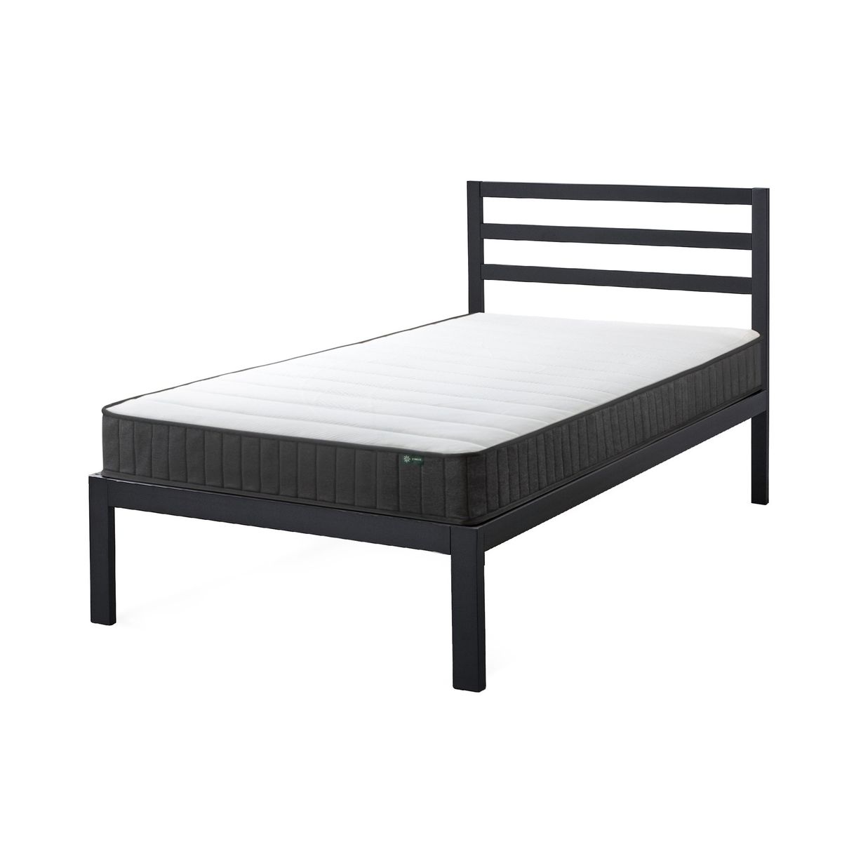 ZINUS - Cama Mia Zinus Colchon Resortes pocket 20cms 1.5 Plazas Long