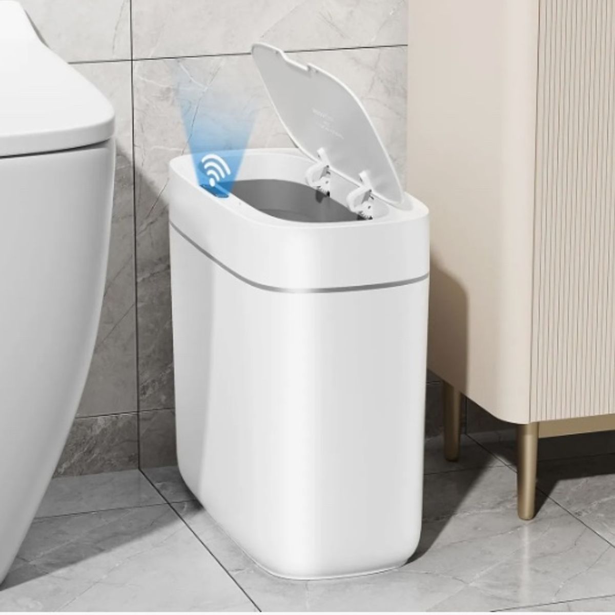 GENERICO - Bote Basura Inteligente Con Sensor