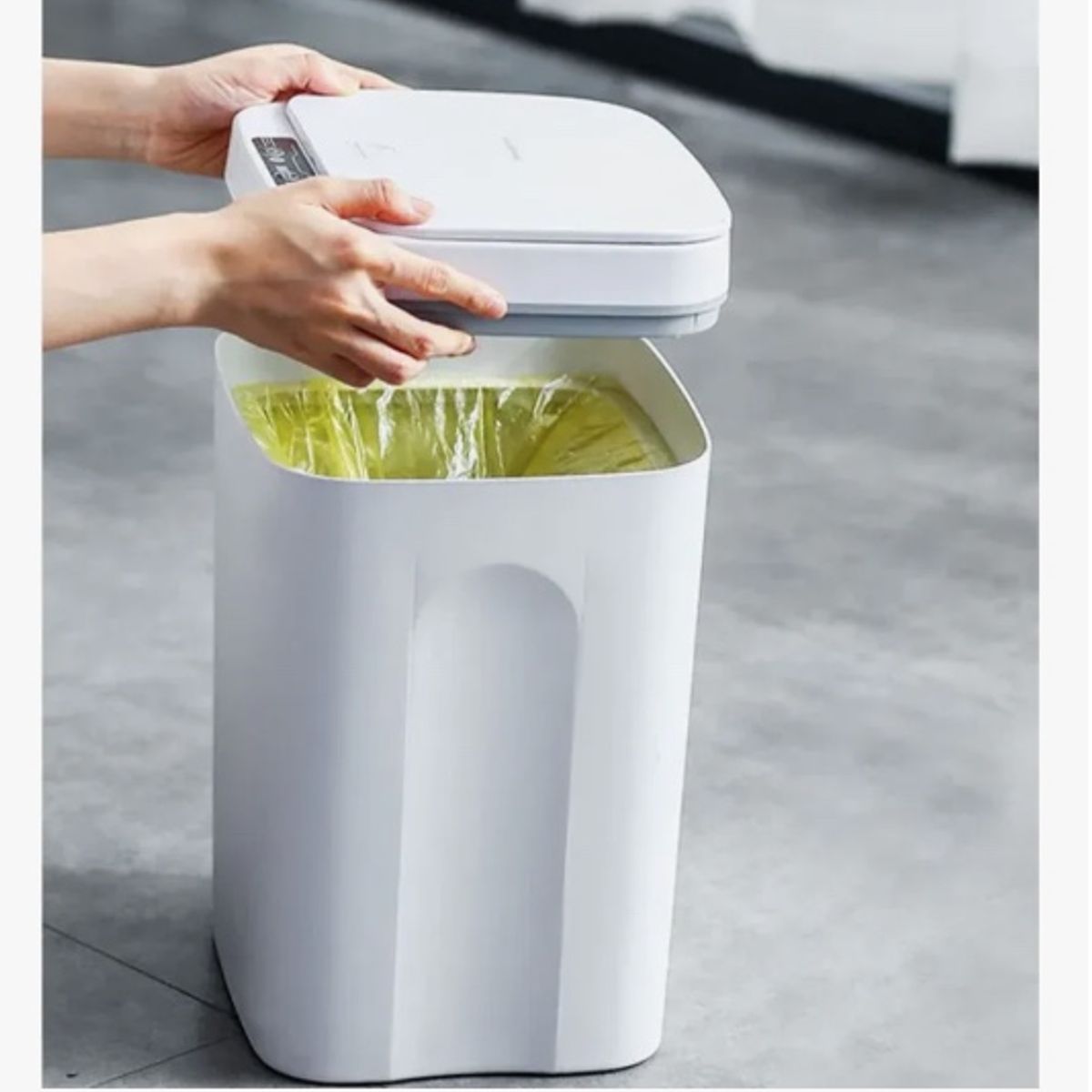GENERICO - Bote Basura Inteligente Con Sensor