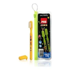 PHB - Cepillo Dental Junior Pack X2 + Estuche