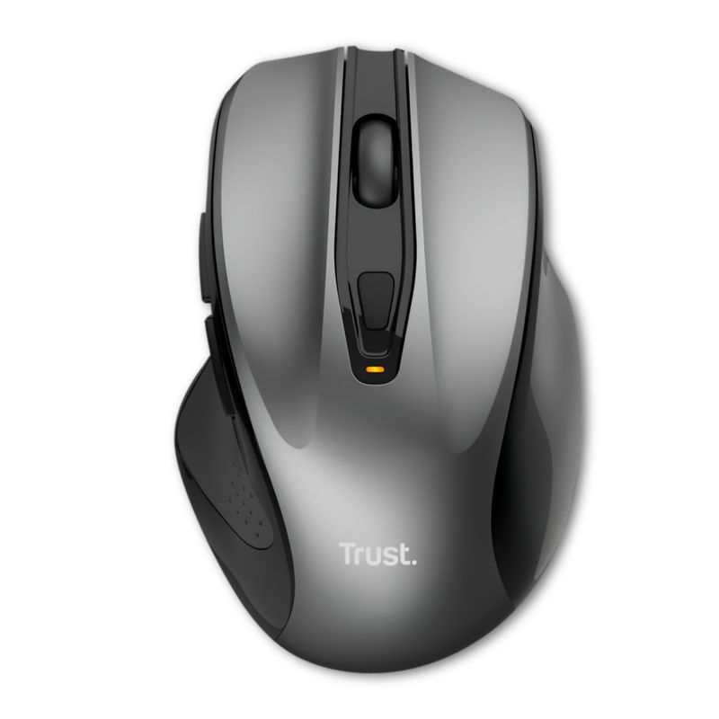 TRUST - Mouse Trust Nito Wireless Ergonomic Enterprise Black Edition - Negro