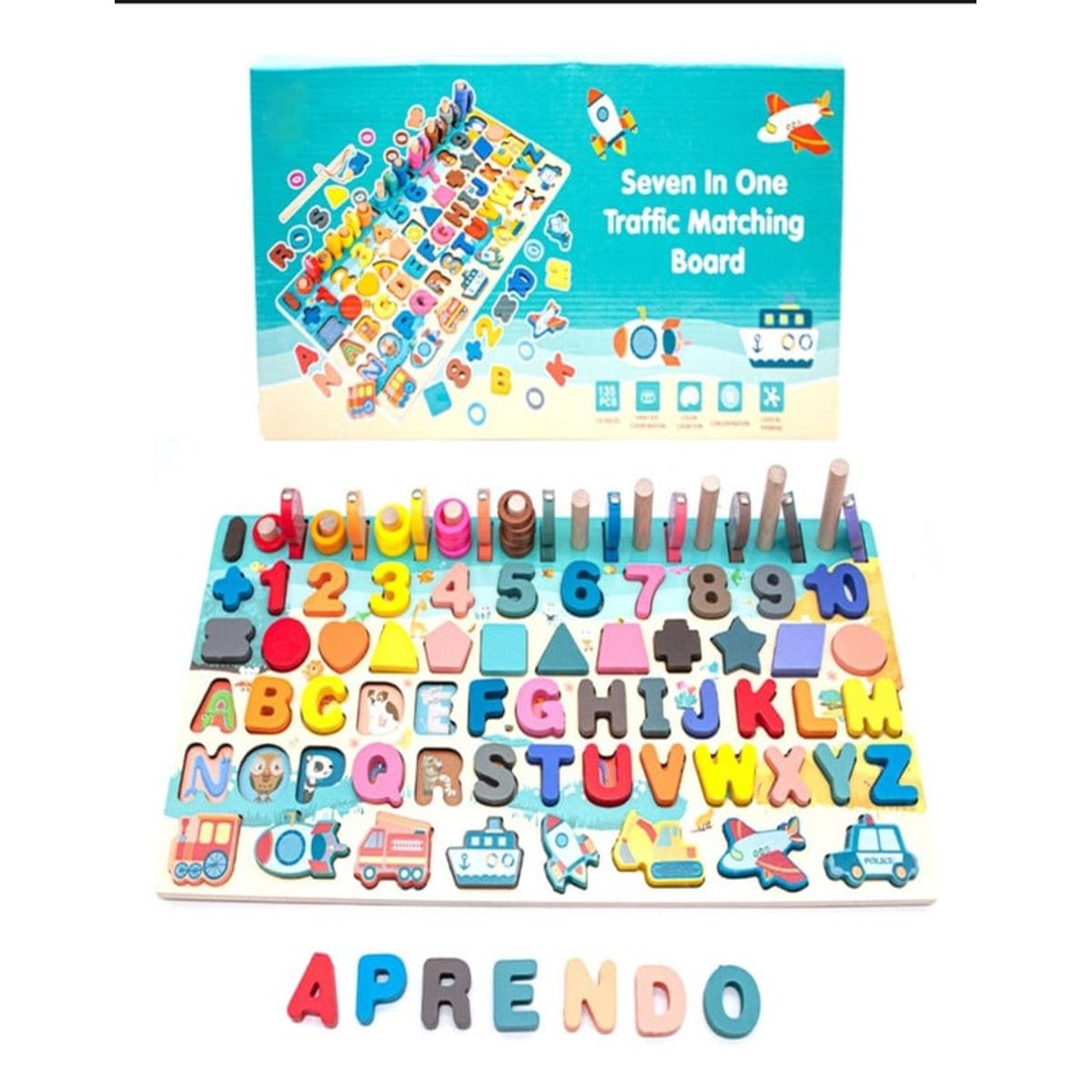 GENERICO - Juguetes De Aprendizaje Matemático - Educativos Preescolares