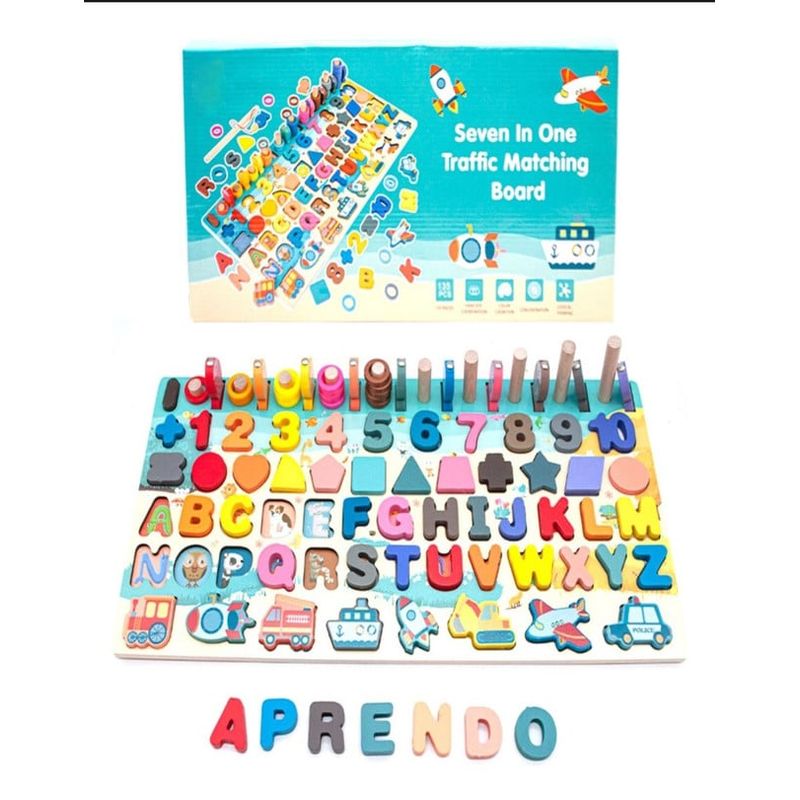 GENERICO - Juguetes De Aprendizaje Matemático - Educativos Preescolares