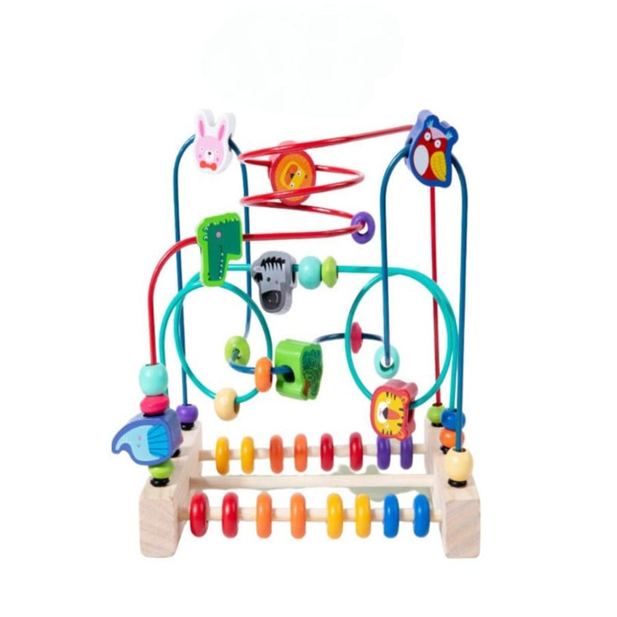 GENERICO - Juguete Ábaco De Madera Didáctico Niñosbebés