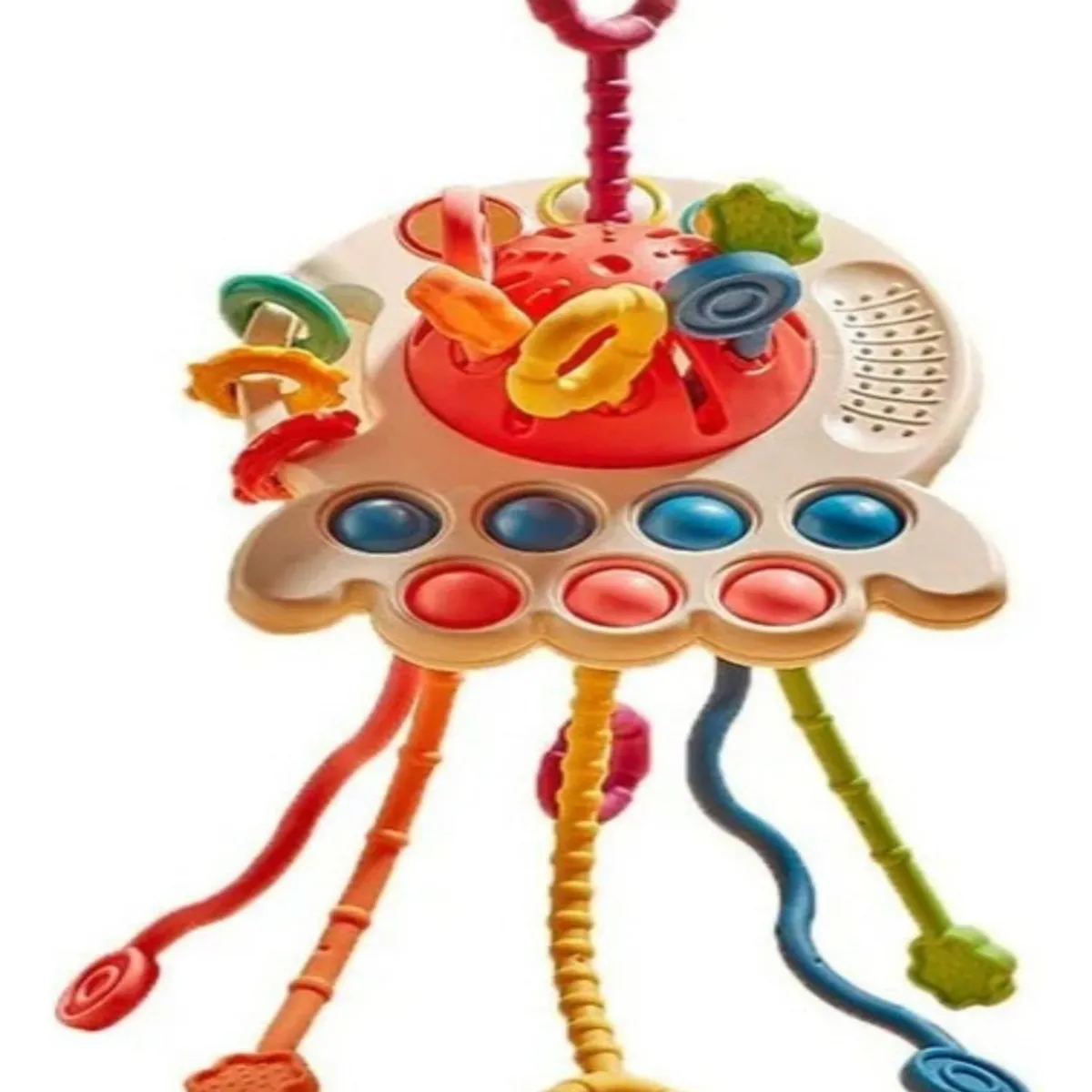 GENERICO - Estimulación Sensorial Bebé - Juguete Montessori 4 En 1