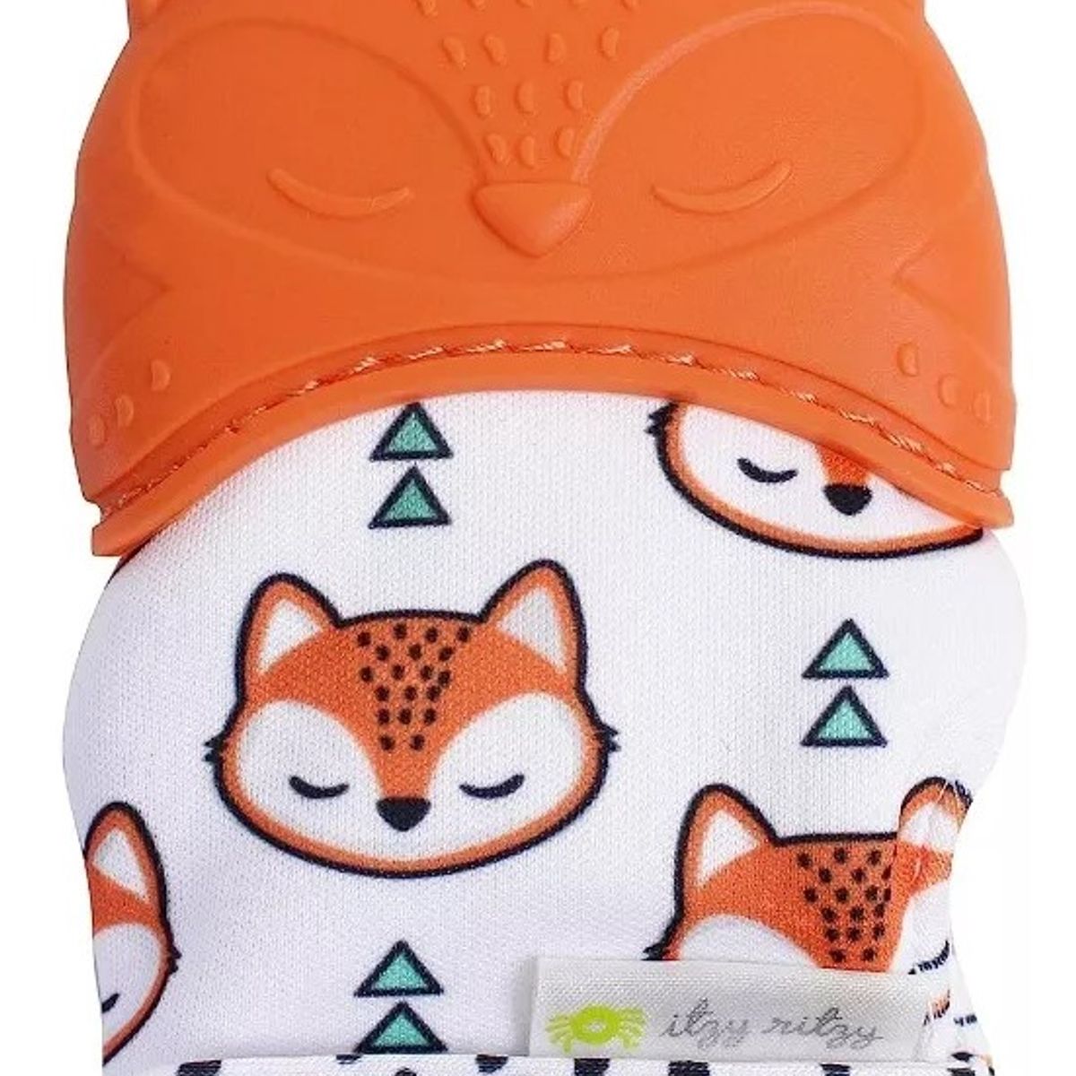 GENERICO - Guante Mordedor Miton Rascador Encías Para Bebes Zorro