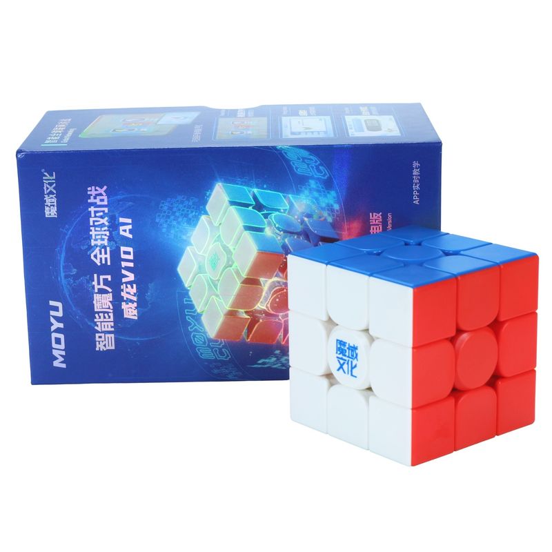 MOYU - 3x3x3 Moyu Weilong v10 AI Inteligente Cubo Magico