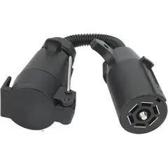 KUANGYE - Adaptador Enchufe Vehículo Americano Remolque Europeo