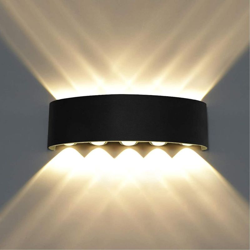 U BUY - Moderna Lámpara De Pared Led Arqueada Focos Flotantes