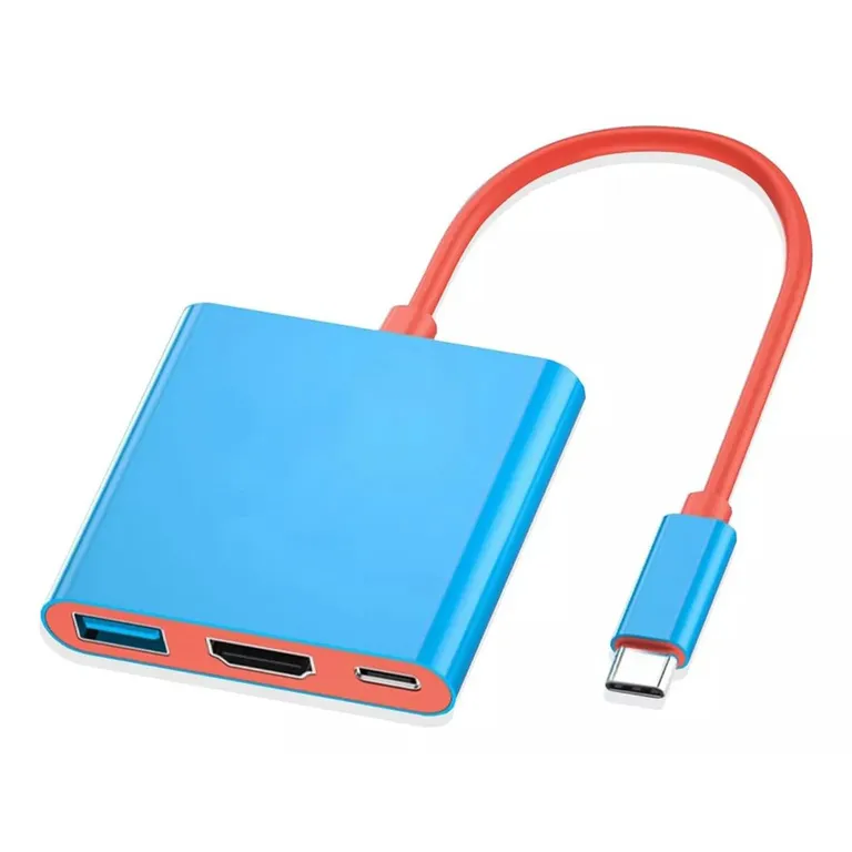 KUANGYE Dock Hub Portátil Para Nintendo Switch Tv Hdmi