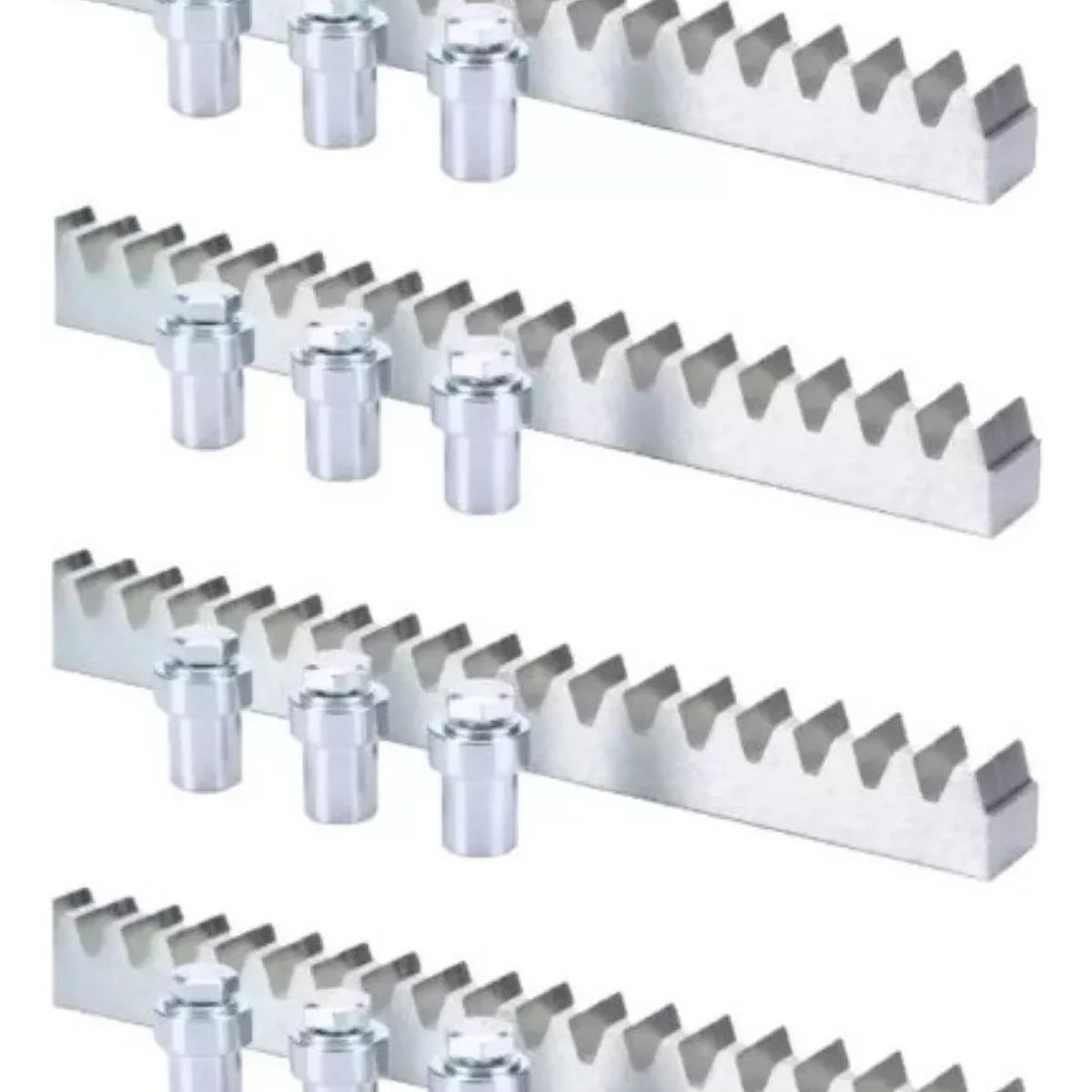 MUNDO MAGIA - Cremallera Metálica Porton Automático Pack 4 Unidades…