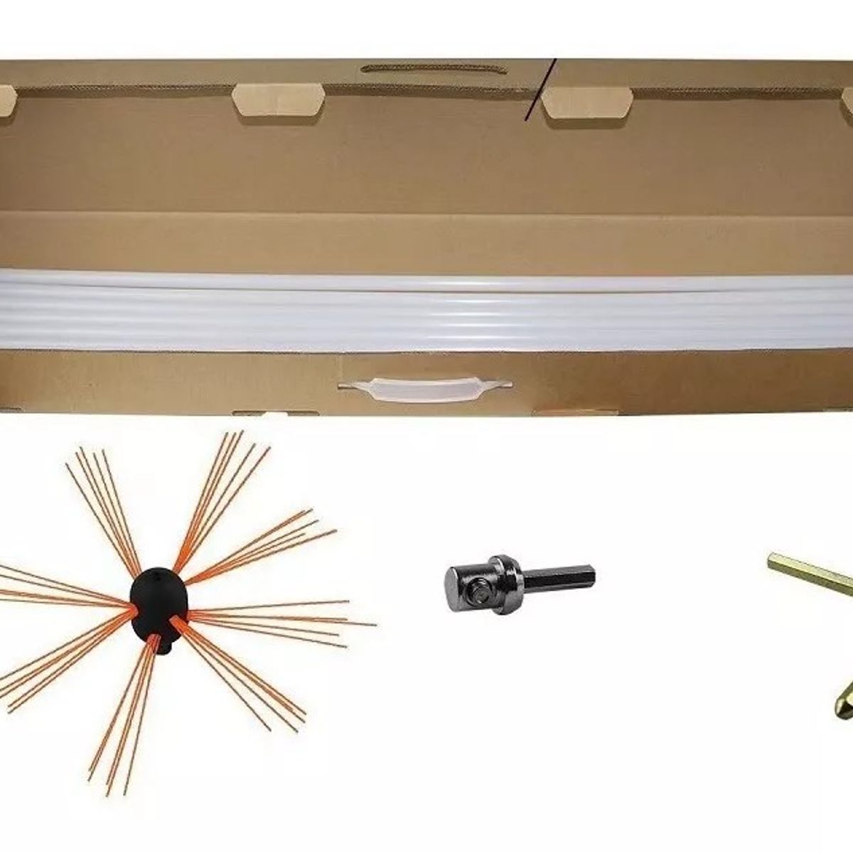 MUNDO MAGIA - Kit Limpia Chimenea-combustión Lenta 8mts Cañón