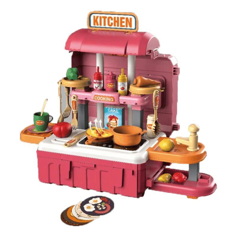 GENERICO - Maleta De Juegos 3 En 1 - Cocina 49 Piezas