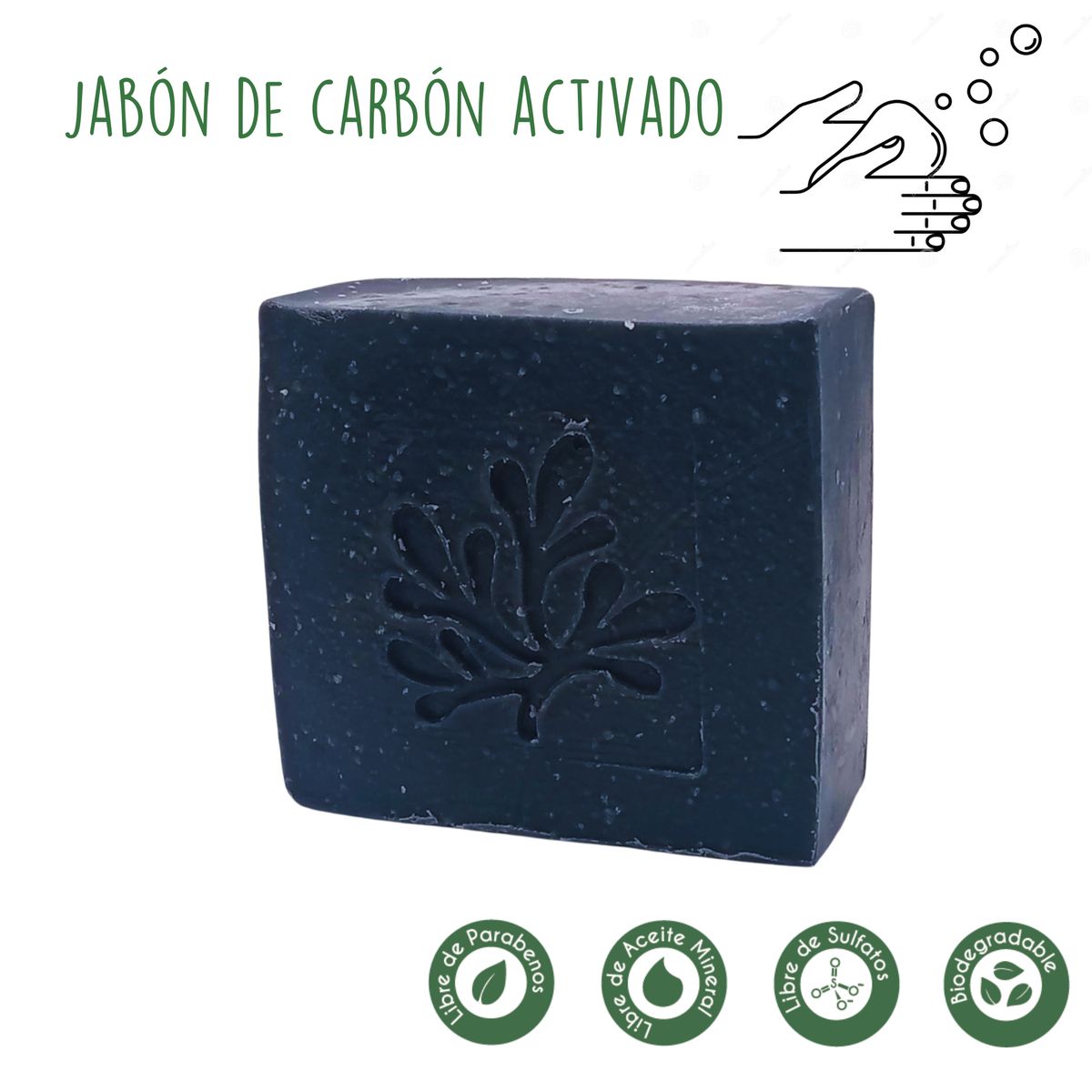 ECOLEO - Jabón de carbón activado