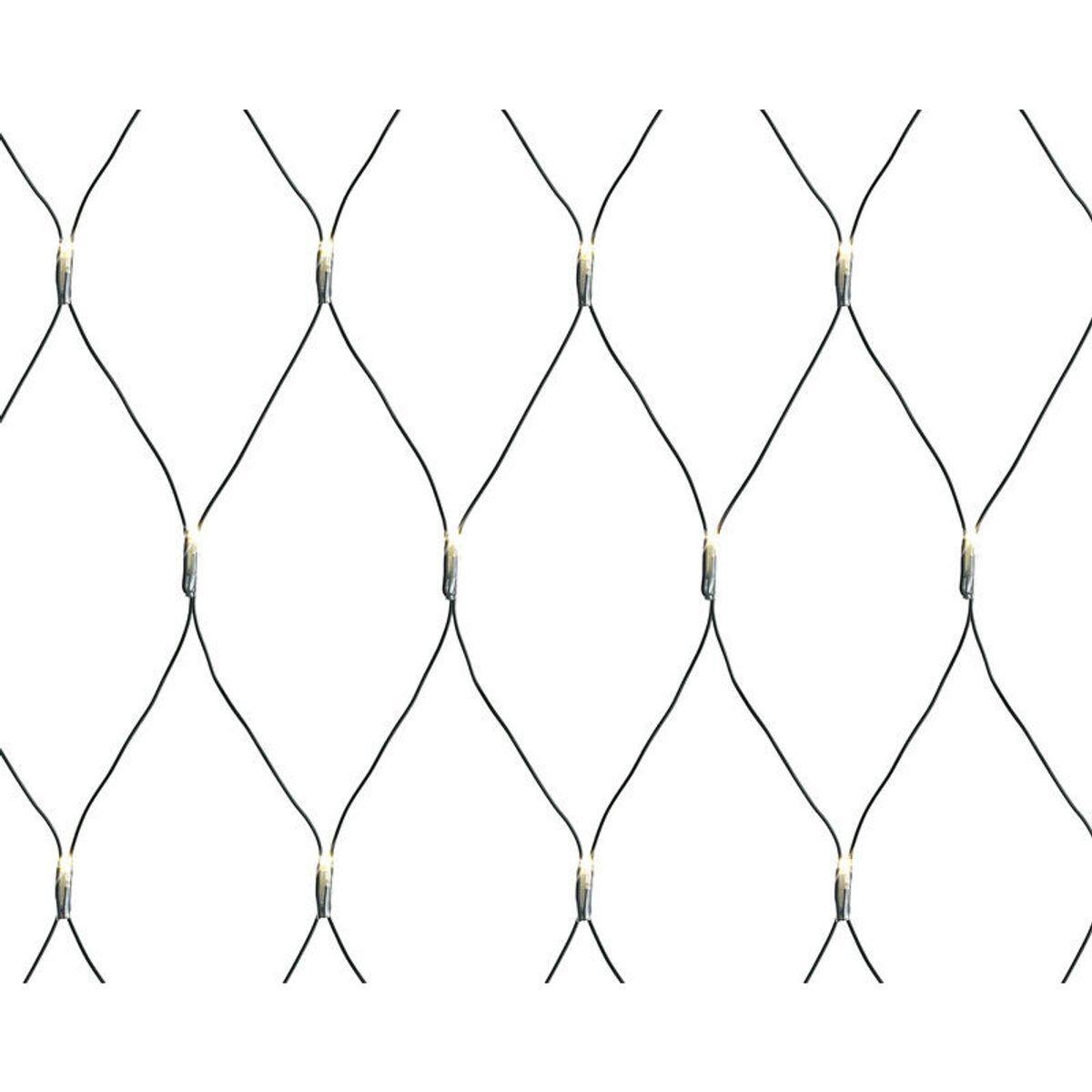 GENERICO - Luces Cascada Malla Led Solar 3x3mts MULTICOLOR Navidad Decoración