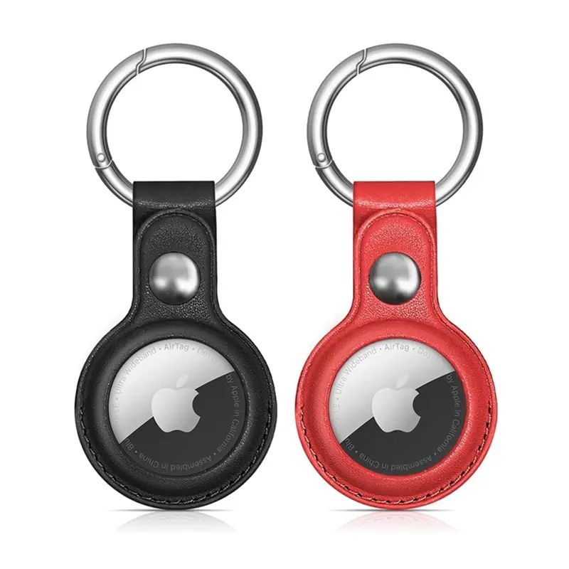 URBANCASE - Llaveros para Airtag Apple - Cuero 2 Unidades - Colores en Imágenes