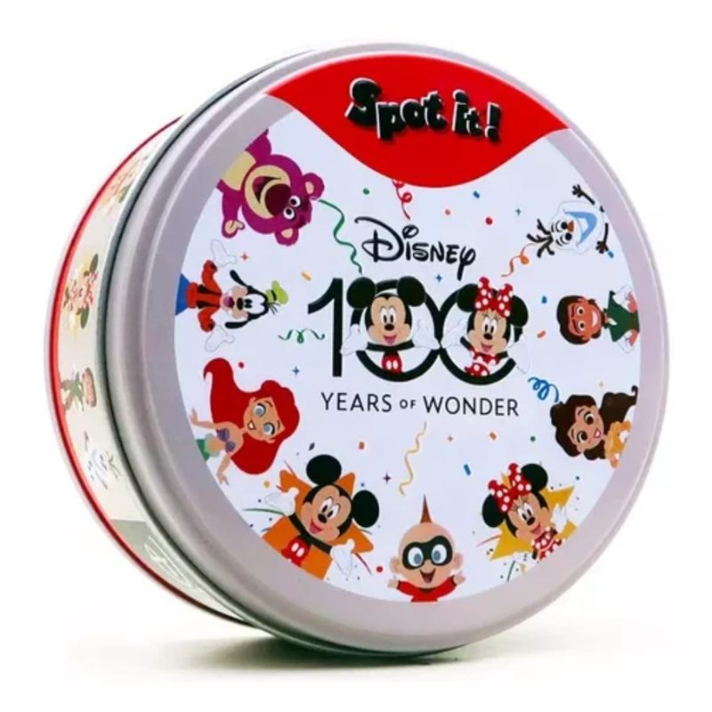 GENERICO - Juego de Cartas Mesa Game Spot It personajes Disney