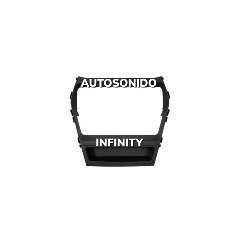 HYUNDAI - Bisel Adaptador De Radio Hyundai Santa Fe 2012 9 Pulgadas