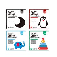 Set Tarjeta Estimulación Visual Cognitivas Bebé 0 -36 Meses