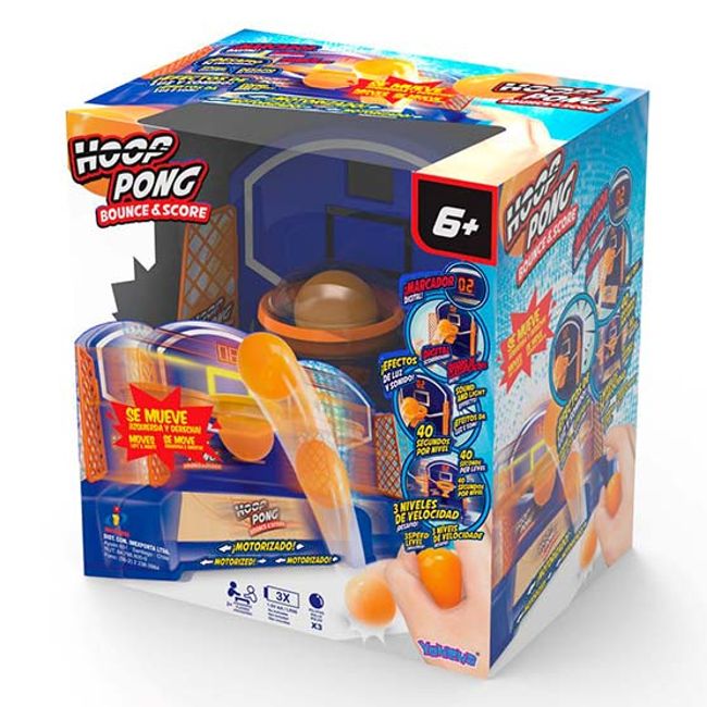 IMEXPORTA - Juego Set Basketball De Mesa Electrónico