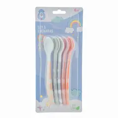 BEST HOUSE - Set 5 Cucharas Para Bebés