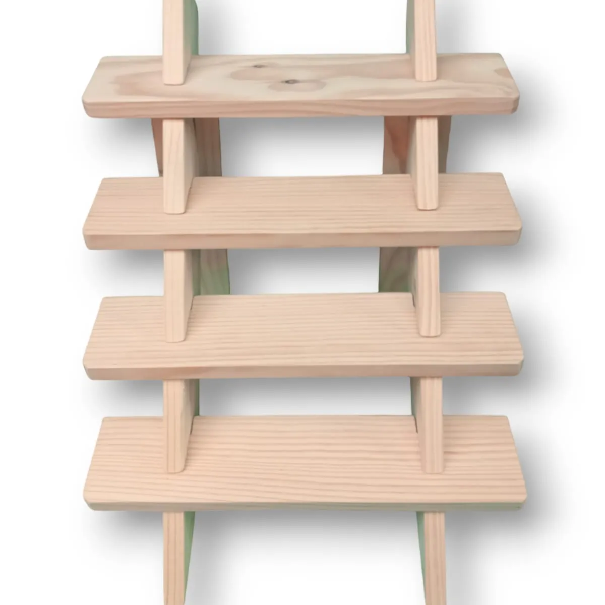 GENERICO - Repisa Exhibidor Desmontable 4 Niveles Stand Ferias Hogar