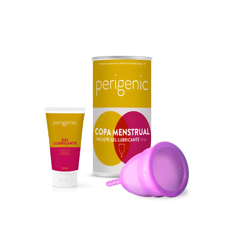 PERIGENIC - Copita Menstrual Perigenic con Gel Lubricante Talla Estándar