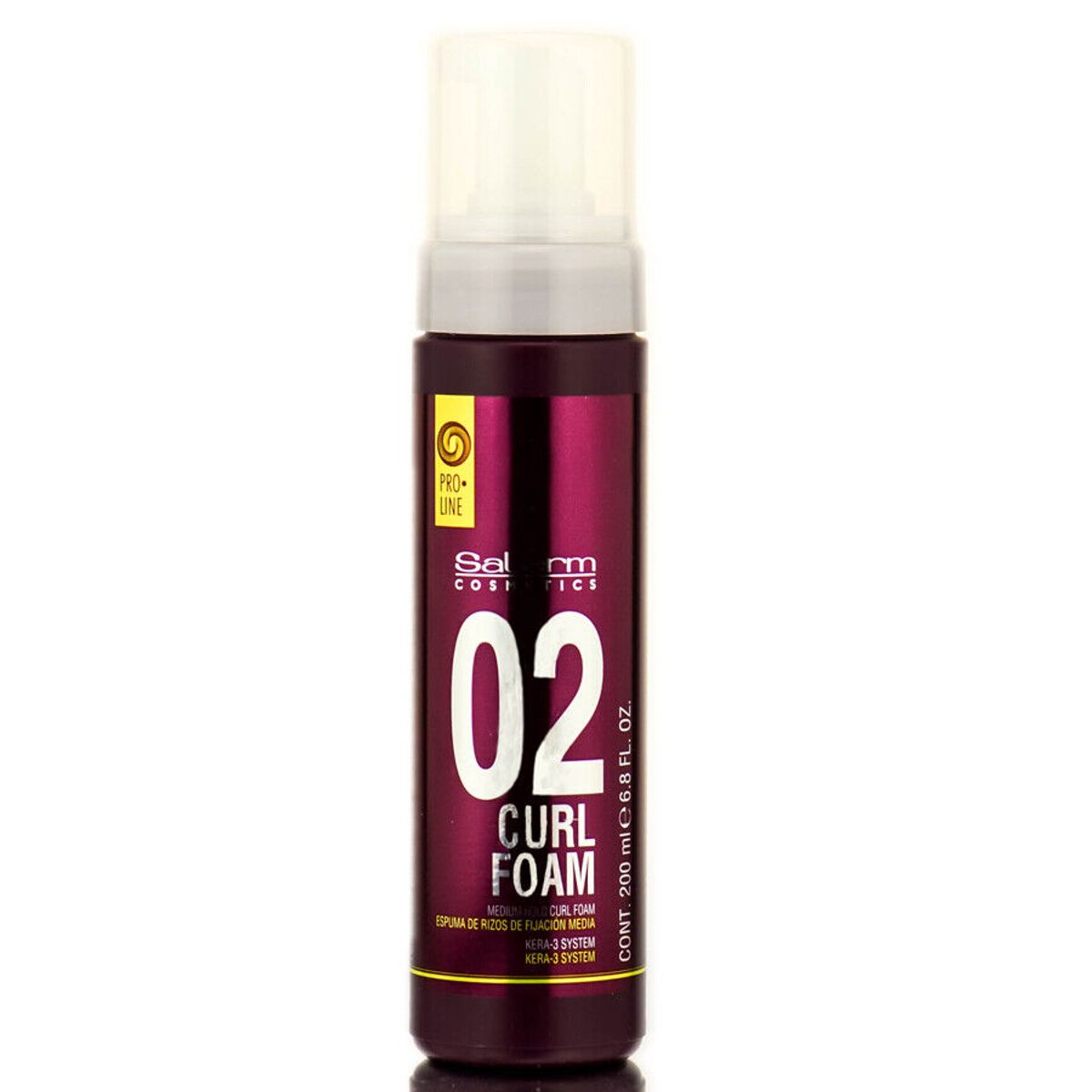 SALERM - Salerm Espuma De Rizos Fijacion Media 02 Curl Foam 200ml