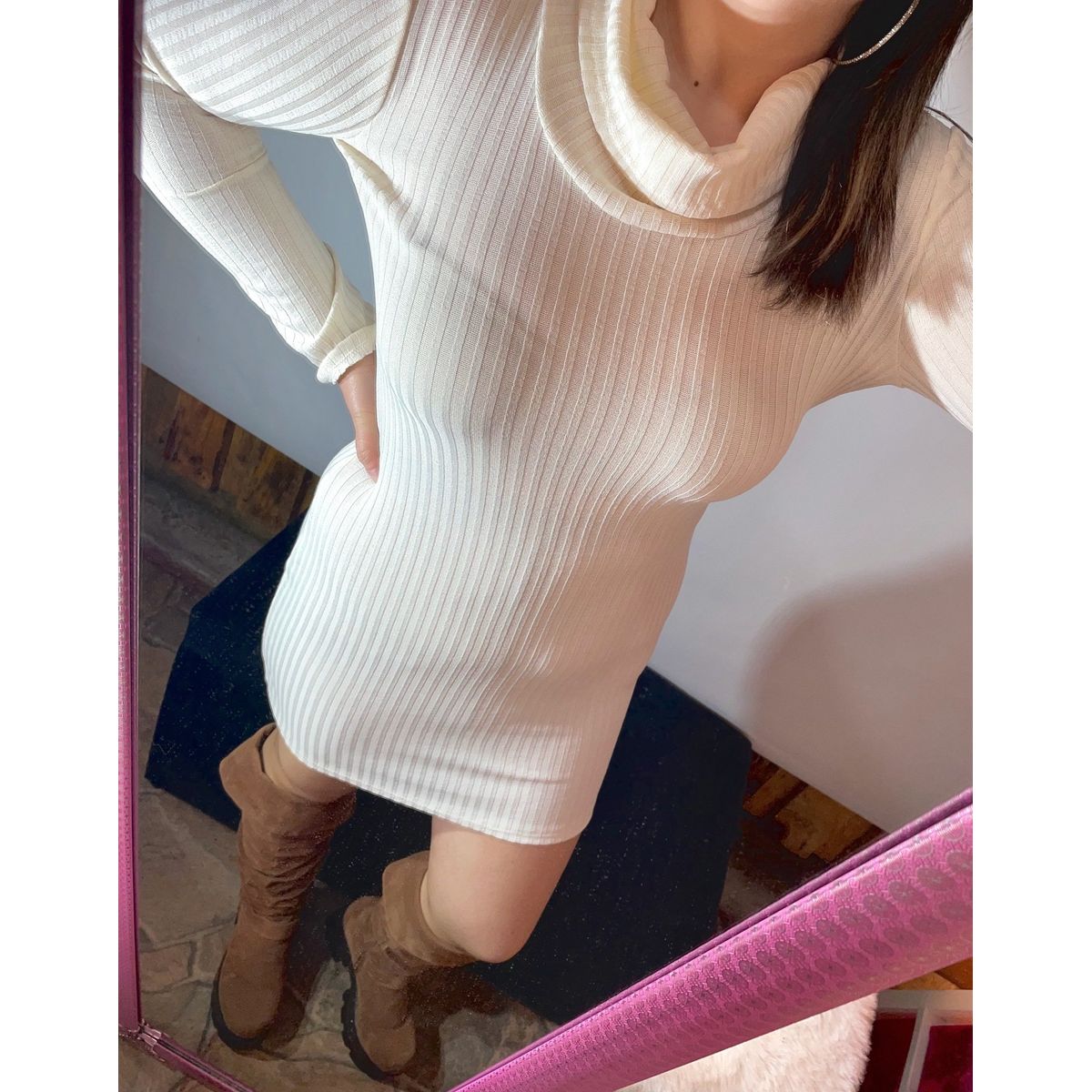 GENERICO - Vestido Lanilla Mujer