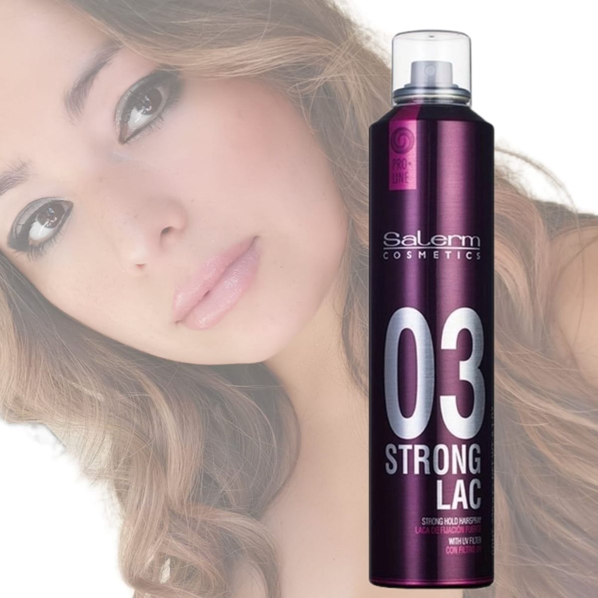 GENERICO - Salerm Cosmetics Laca Fijacion Fuerte Strong Pro Line 300ml-