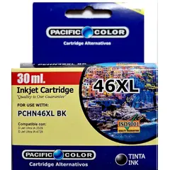PACIFIC COLOR - Tinta Alternativa para HP 46 XL Negra