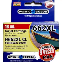 PACIFIC COLOR - Tinta Alternativa para HP 662 XL Color
