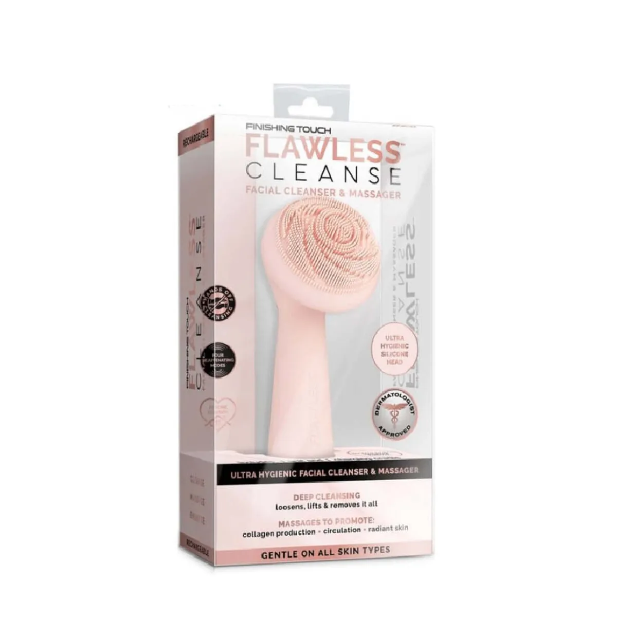 GENERICO - Cepillo Limpiador Masajeador Facial Premium Recargable Usb