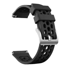 FOXYSMART - Correa de silicona para Huawei Watch GT2e NEGRO