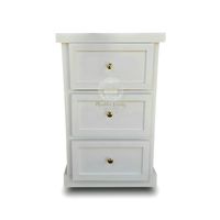 VELADOR 3 CAJONES DE MADERA