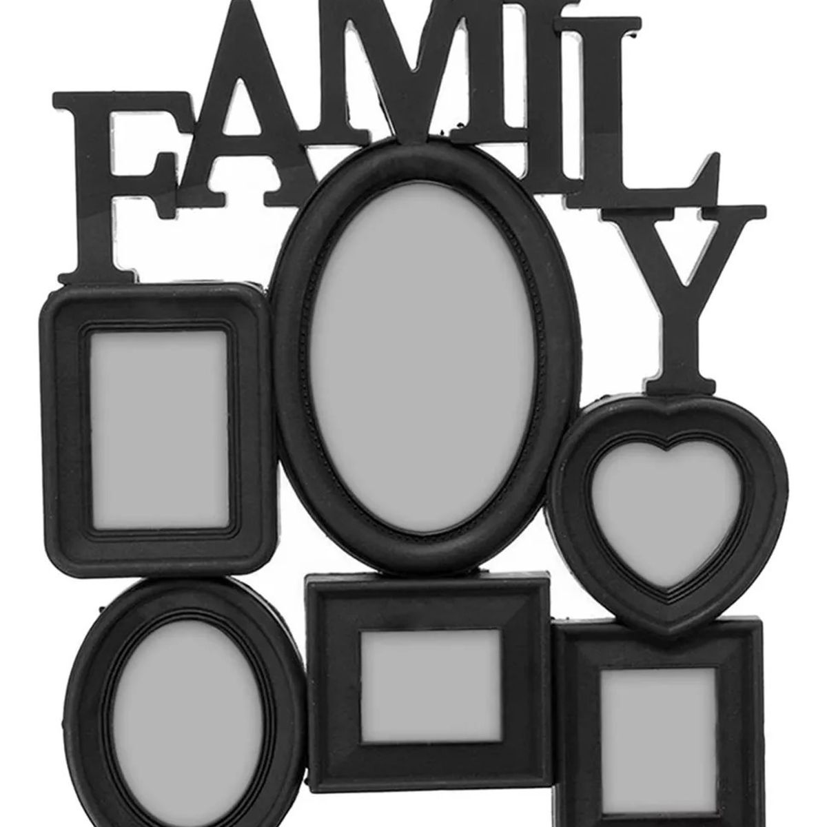 GENERICO - Collage De Fotos Familiares Decoración En Forma familiy