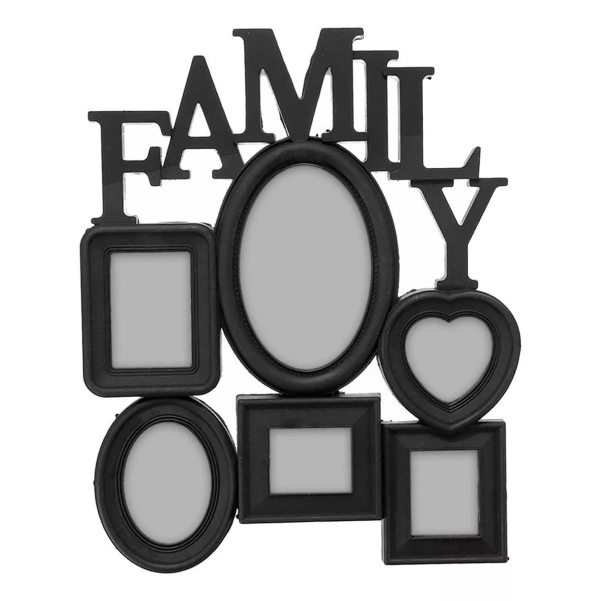 GENERICO - Collage De Fotos Familiares Decoración En Forma familiy