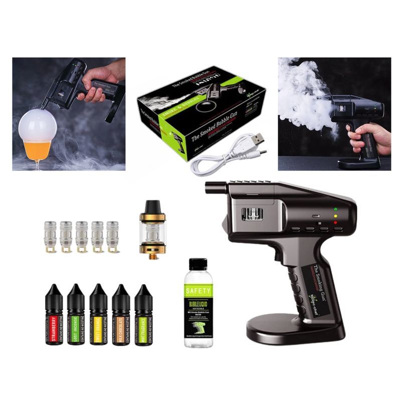 GENERICO - Infusor De Humo y burbuja Para Cócteles y comida Flavor Blaster